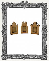 Mini Stand Up Tombstone Shrine Kits - Set of 3 - Style 2