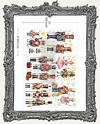 Prima Marketing Re-Design Small Decor Transfers - Nutcracker Christmas