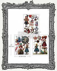 Prima Marketing Re-Design Small Middy Decor Transfers 3 Sheets - Whimsical Realm