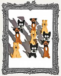 Cute Puppies Brads - 12 Piece