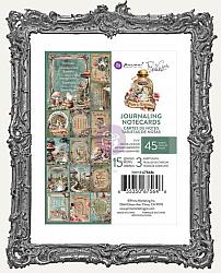 Prima Marketing Return to Wonderland Collection - 3x4 Journaling Cards