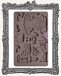 Prima Re-design Art Decor Mould - Return To Wonderland Fairyland Fungi