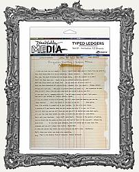 Dina Wakley Media Typed Ledgers - Set 2