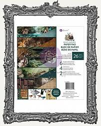 Prima Marketing Double-Sided Paper Pad - 6 x 6 - Nature Academia Collection