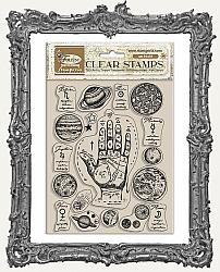 Stamperia Clear Stamp Set - Fortune - Elements