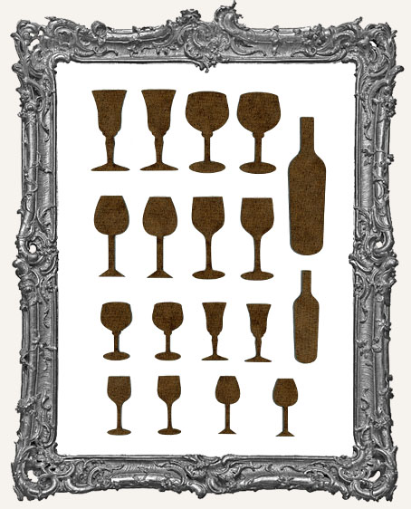 Halloween Goblet Cut-Outs - 18 Pieces
