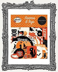 Carta Bella Cardstock Ephemera - Frames and Tags Halloween Fun