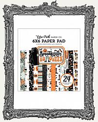 6X6 Echo Park Double Sided Cardstock Halloween Paper Pad - Spooktacular Halloween