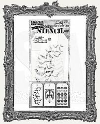 Tim Holtz Mini Layered Stencil Set - Halloween Set 61